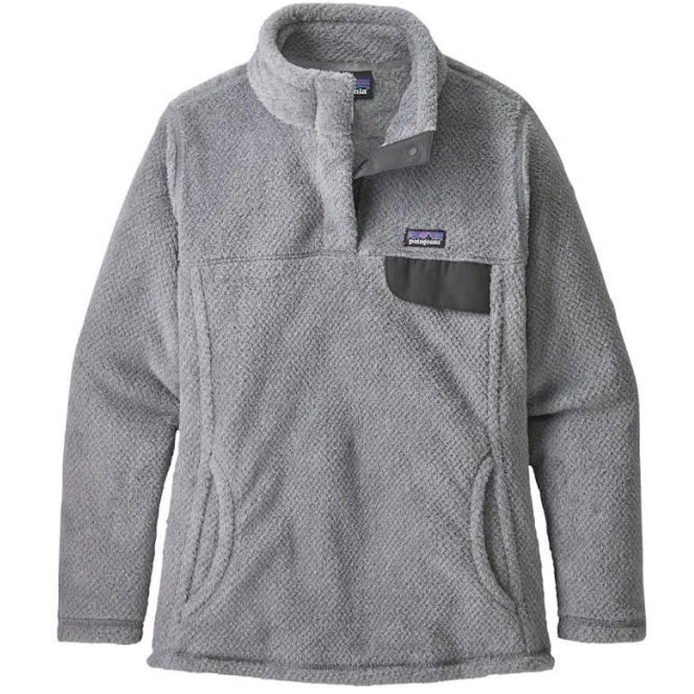 Gray Patagonia Fleece Pullover